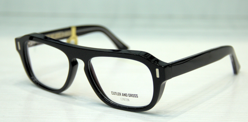 Black Cutler and Gross London glasses